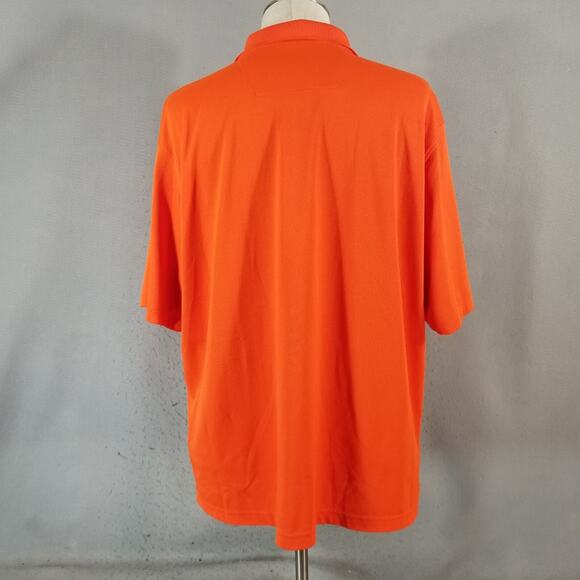 Antigua Florida Gators polo shirt men's XL extra large orange short sleeve - Picture 8 of 13